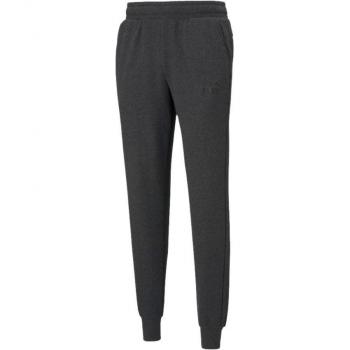 Puma Ess Logo Pants Tr Cl - Dark Gray Heather