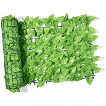 0.5m x 3m Artificial Ivy Leaf Privacy Fence Roll (2 Pack)
