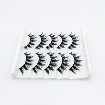 Little Devil Cosplay False Eyelashes - 5 Pairs