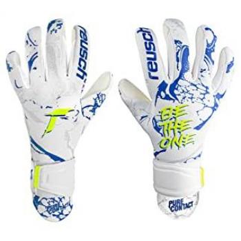 Reusch Pure Contact Silver TW‑Handschuhe Kids Weiß Blau F1089 – Gr. 5