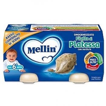 Mellin omogeneizzato platessa 4x80g