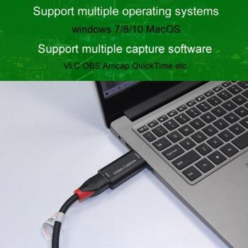 Tarjeta de Captura de Vídeo USB 2.0 HDMI para Juegos