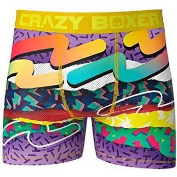 BOXER UNITARIO CRAZY BOXER - MICROFIBRA- MULTICOLOR L
