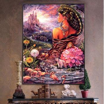 Lucertola in Oro Cartone 20x30