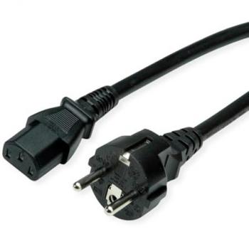 Câble secteur ROLINE C13 10A 250V AC 18m Noir