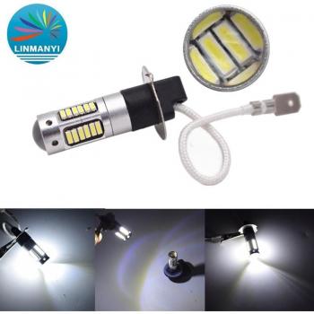 30W 4014 LED Headlight Fog Lamp Bulb Kit (H1, H3, 881, 880, PY24W) - 2pcs, 6000K White Light