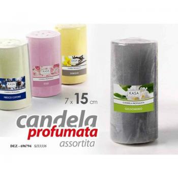 Set de Velas Perfumadas 12 Unidades 7 cm x 15 cm