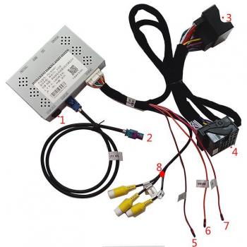 Adaptateur Caméra Arrière Heedy pour Mercedes Benz Classe C W204 W205 S205