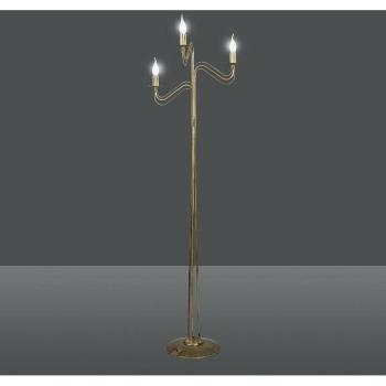 Tori LP3 Lampadaire Emibig, 3 Lumières, Or, Hauteur 170 cm