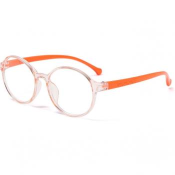 Ultra leichte runde Brille mit Blaulichtfilter