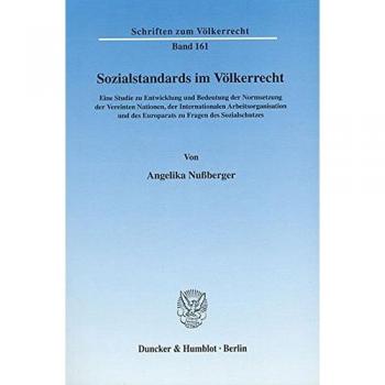 Sozialstandards im Völkerrecht