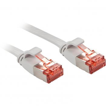 Lindy RJ45 Cat.6 U/FTP 2m Grijze Netwerkkabel
