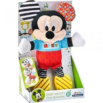 Baby Mickey Plush Toy with Sound and Rattle