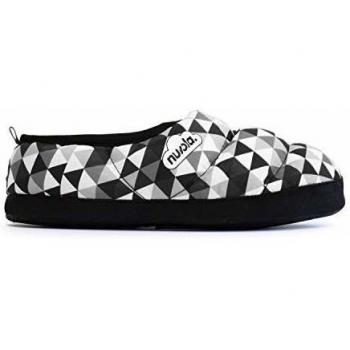 Nuvola - Zapatillas de casa cerradas para niños gris con suela de goma
