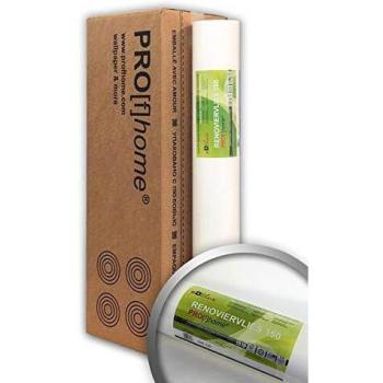 E-DELUX Non-Woven Smooth Paintable Wall Liner 150g White Wallpaper 4 Rolls 807 sq ft (75 sqm)