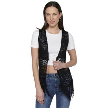 Chaleco de Moda con Flecos para Mujer