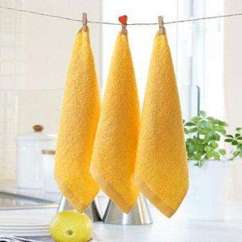 Soft Antibacterial Bamboo Square Towels - 25x25 cm