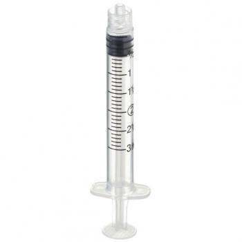 Servoprax Mediware Einmalspritzen mit Luer Lock 3mL Volumen (100er-Pack)