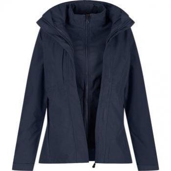 Chaqueta impermeable 3 en 1 modelo Kingsley para mujer Azul marino