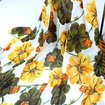 Chifón Floral 1 Yarda: Vestido, Bufanda y Blusa Craft
