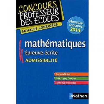 Daniel Motteau Mathématiques : Epreuve Écrite Admissibilité