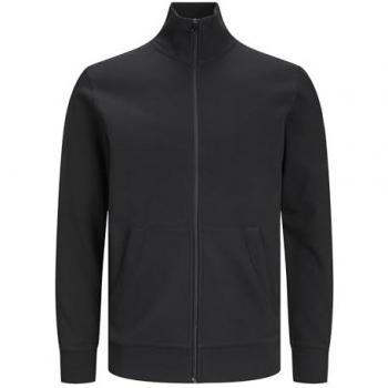 Felpa Jack & Jones Paulos con Zip Colore Nero 2XL