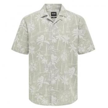 Camicia Caiden Chinchilla Grigia Only & Sons