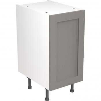 Kitchen Base Unit with Shaker Cabinet Door - Dust Grey / 40cm