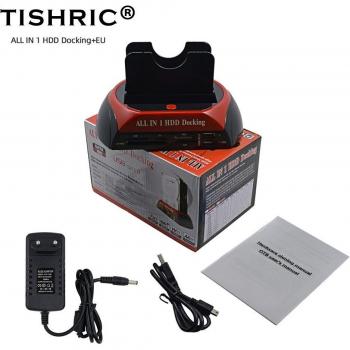 TISHRIC USB 2.0 HDD Docking Station
