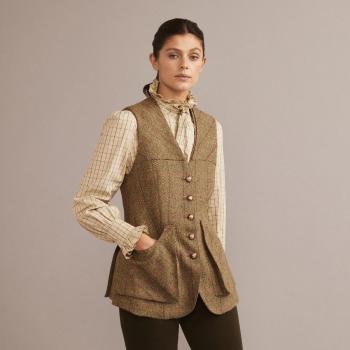 Tweed Chaleco Tirador Femme Verhunt