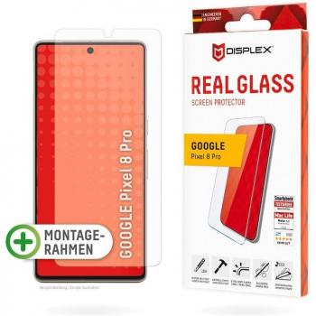 Displex Displayschutzglas »Real Glass«, Displayschutzfolie Displayschutz kratzer-resistent 10H splitterfest