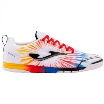 Zapatillas Joma Táctico In – Modelo 2476, Blanco y Rojo