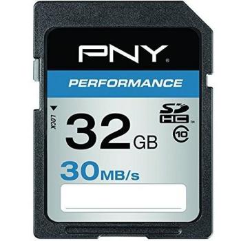 PNY SDHC 32 GB Performance Flash Card (Class 10)