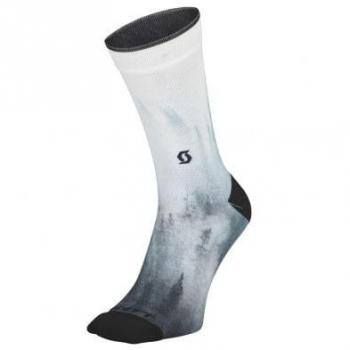 Calcetines Scott Trail Tree Crew Negralibre blanco
