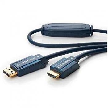 Dual‑Mode DisplayPort to HDMI Adapter Cable (20 meters)
