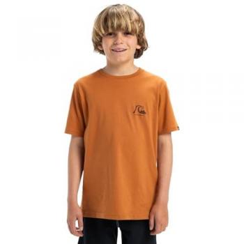 Quiksilver Evo Original Jungen T-Shirt Braun 8–16 Jahre