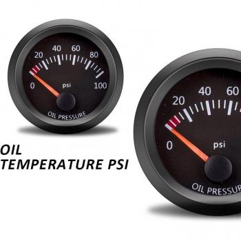 Medidor Integral de Presión de Aceite/Combustible y Temperatura de Escape para Vehículos