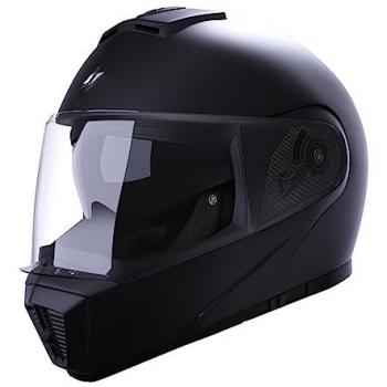 Casco Moto Modulare Stormer SLIDE Solid Nero Opaco
