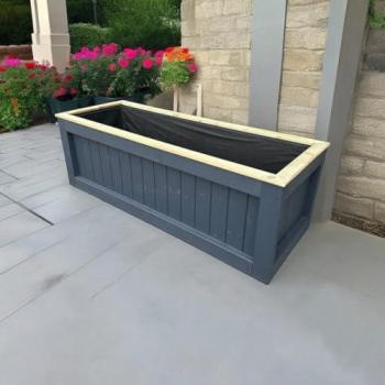 ColorCraft 90x50x50 Pressure‑Treated Planter