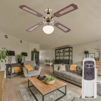 Ventilatore Soffitto AeroLite 3V + Remote Control