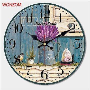 Wonzom Stille Wandklok