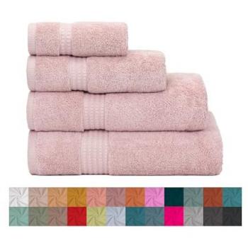 4 toallas de mano 50x100 cm + 2 toallas de baño 70x140 cm, 100% algodón, secado rápido y absorbente