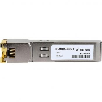 Ricetrasmettitore SFP BlueOptics E1MG‑TX‑A BO08C28S1 Argento