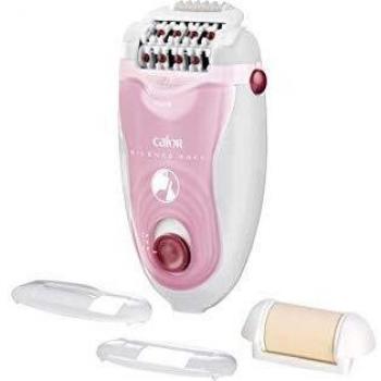 Epilador Eléctrico Calor Silence Soft 24 Pinzas Rosa y Blanco