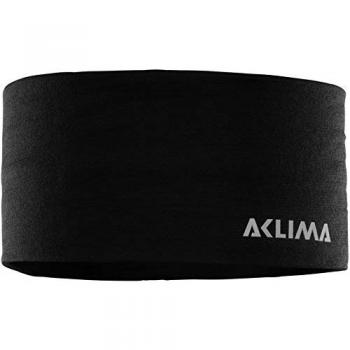 Aclima LightWool hodebånd, jet svart