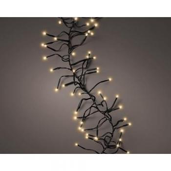 Lumineo 28m Warm LED Cluster – 3000 Lampjes – Zwart