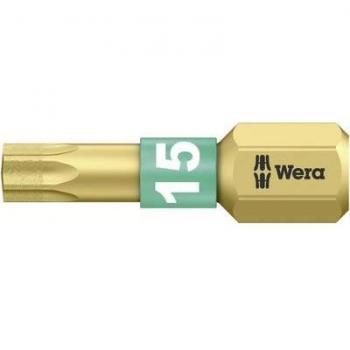 Wera 867/1 BDC Inserto Torx T15 Acciaio a Diamante