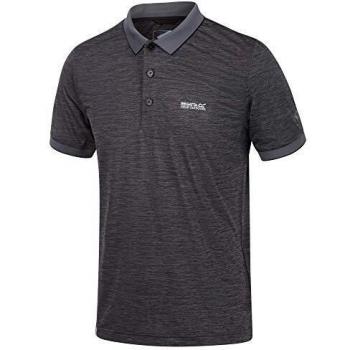 Regatta Remex II Herren Kurzarm-Poloshirt in Dunkelgrau