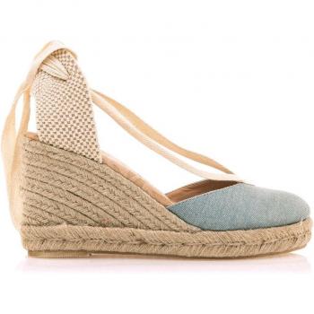 Mustang para mujer. Sandalias Louisa azul -Altura cuña 7cm