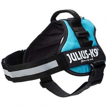 Peitoral K9 Julius Turquesa para Cães 71-96 cm Tamanho 2/L-Xl